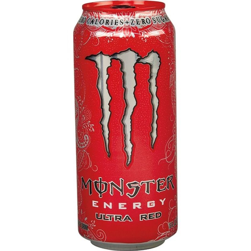 Monster Energy Ultra Red (16 fl oz) from Stater Bros. - Instacart