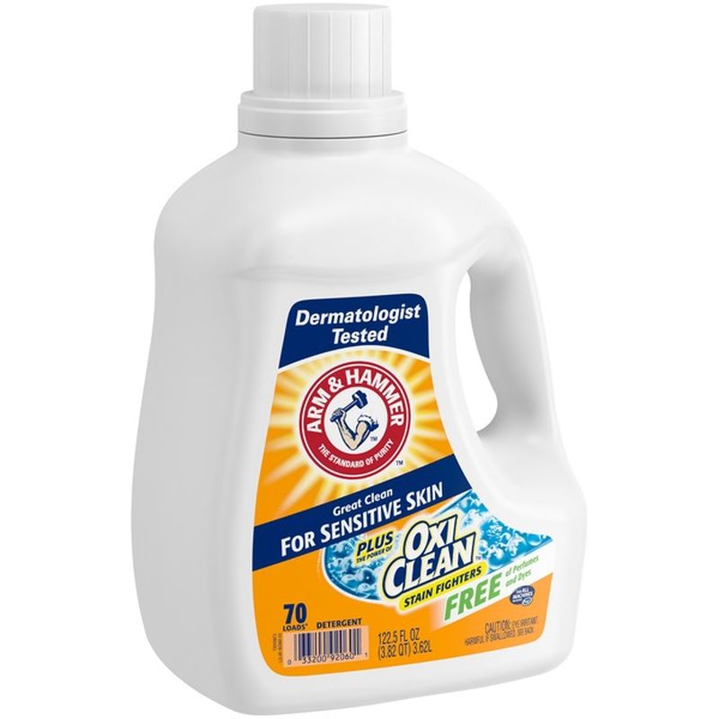 Arm & Hammer Plus OxiClean Stain Fighters Sensitive Skin Laundry