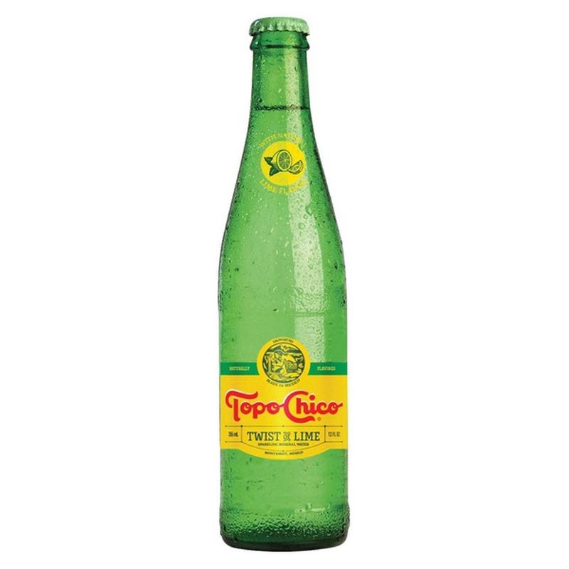 Topo Chico Natural Lime Flavor Mineral Water (13.5 oz) from HEB