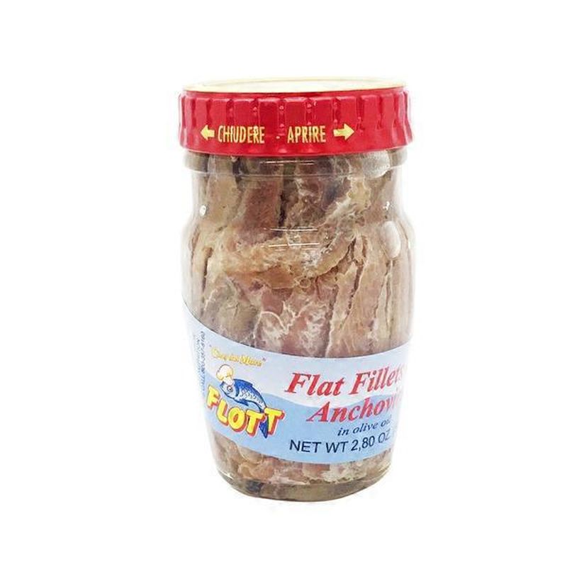 Flott Flat Fillets Anchovies in Olive Oil (2.8 oz) Delivery or Pickup
