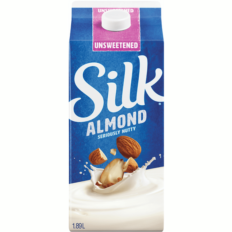 Silk Almond Unsweetened Original (1.89 L) Instacart