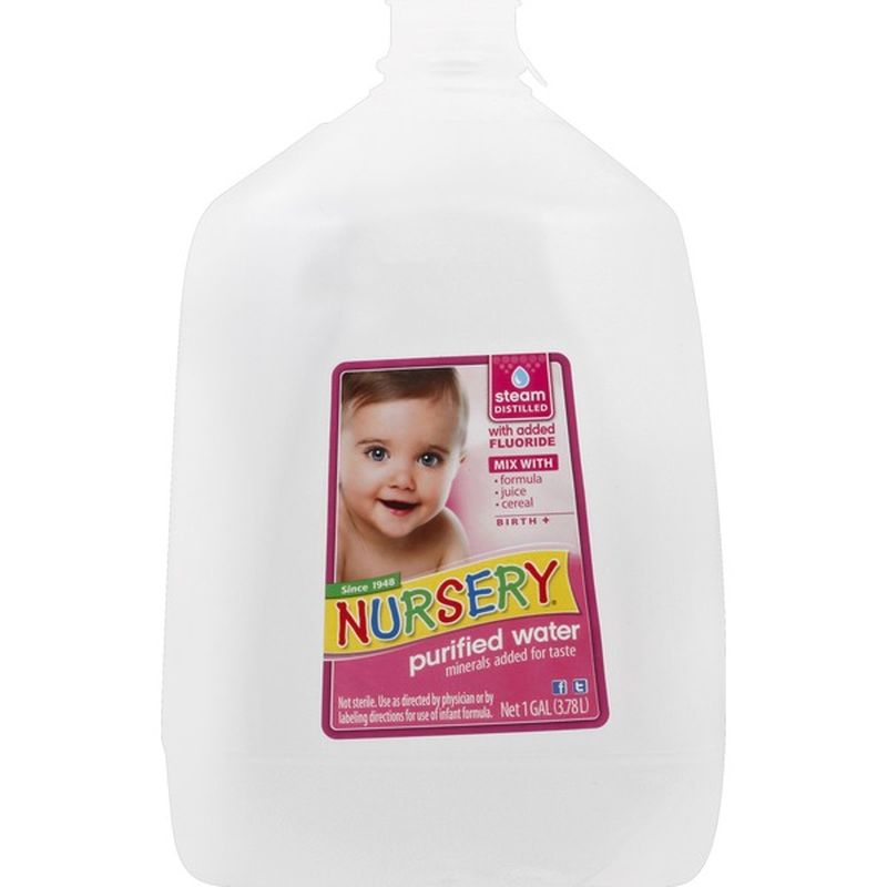 nursery water for formula mixing