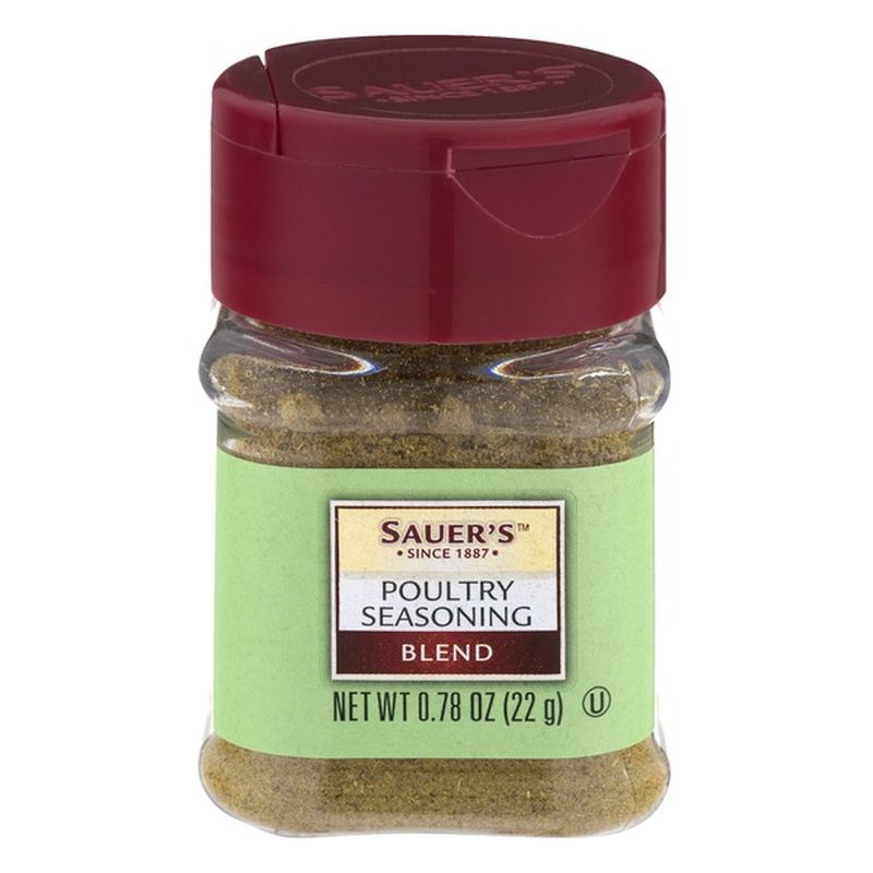 Sauer's Poultry Seasoning Blend (0.78 oz) Instacart