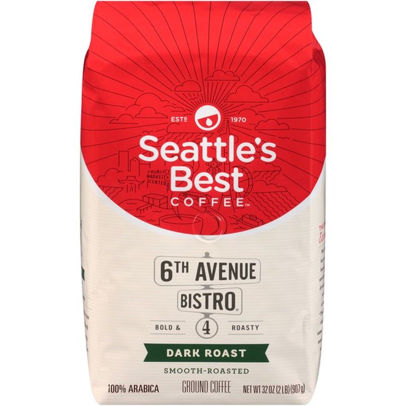 Seattle's Best Coffee 6th Avenue Bistro Dark Roast Ground