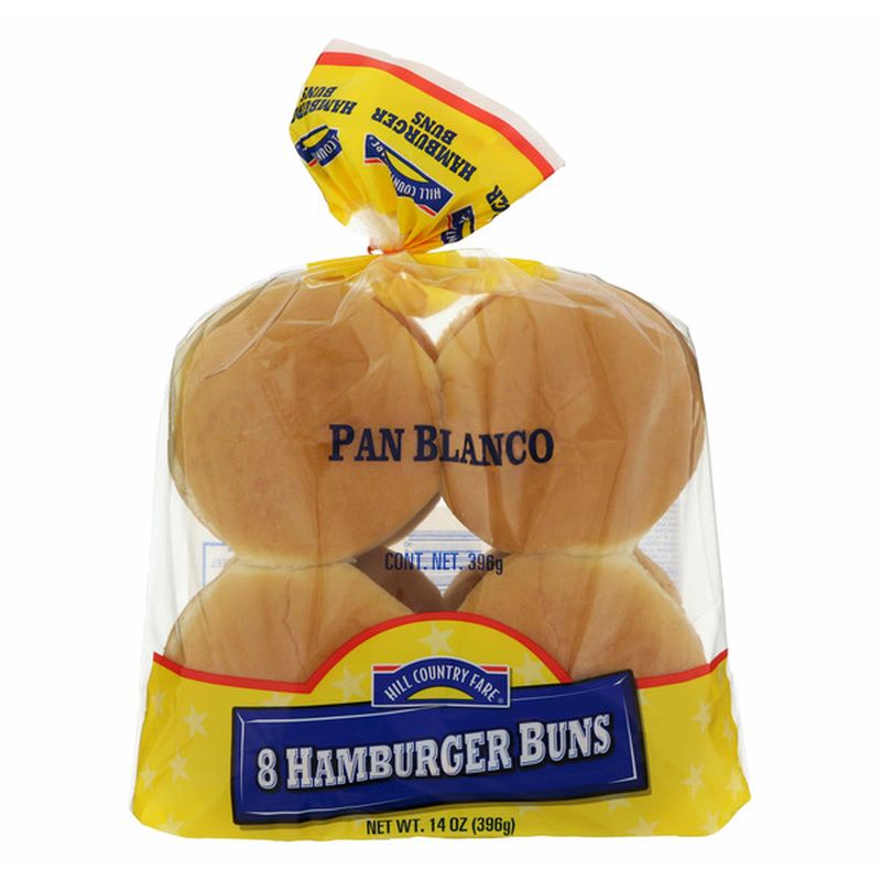 Hill Country Fare Enriched Hamburger Buns