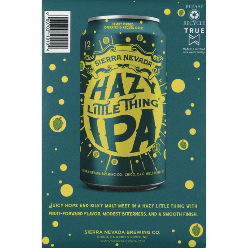 Sierra Nevada Hazy Little Thing IPA (12 fl oz) Instacart