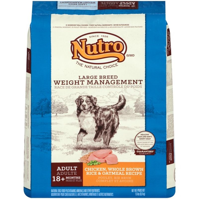 nutro weight management large breed