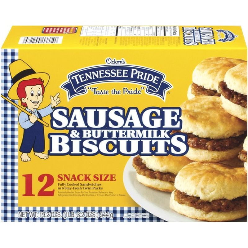 Odom's Tennessee Pride Sausage Buttermilk Biscuit (19.2 oz) from Winn