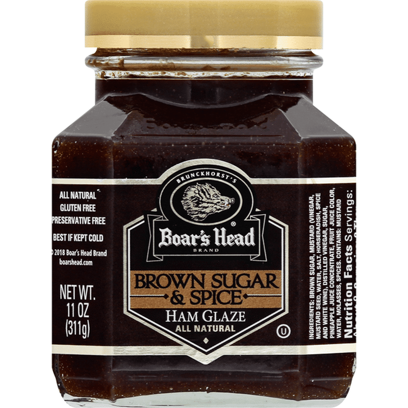 Boar's Head Ham Glaze, Brown Sugar & Spice (11 oz) Instacart