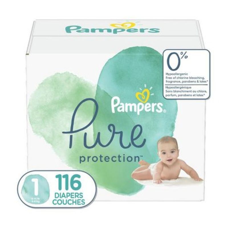 pampers free newborn diapers
