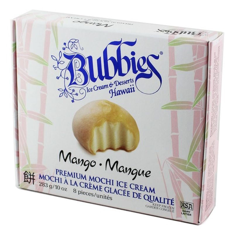 Bubbies Mango Ice Cream Bites