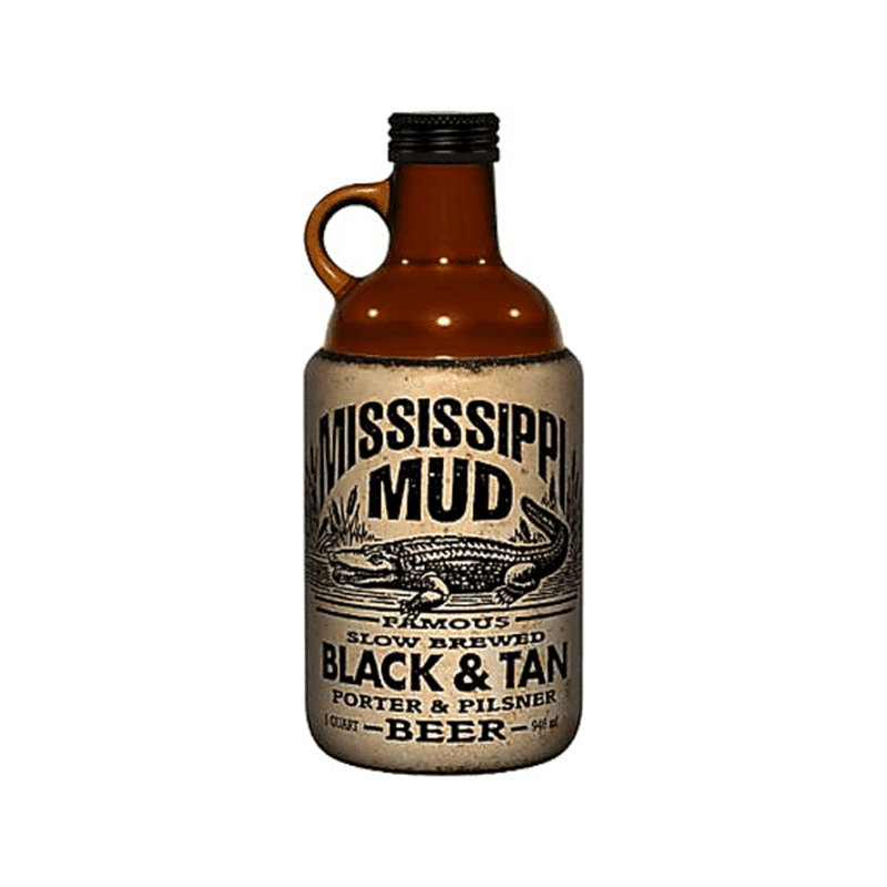 Mississippi Mud Beer, Porter & Pilsner, Black & Tan (32 fl oz) Instacart