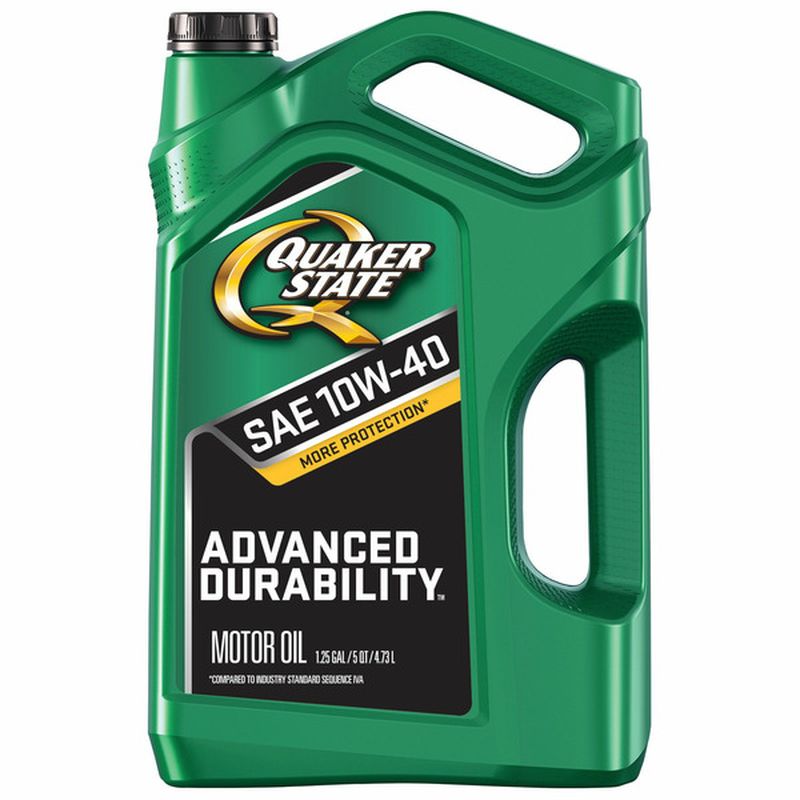 Quaker State Advanced Durability SAE 10W40 Motor Oil