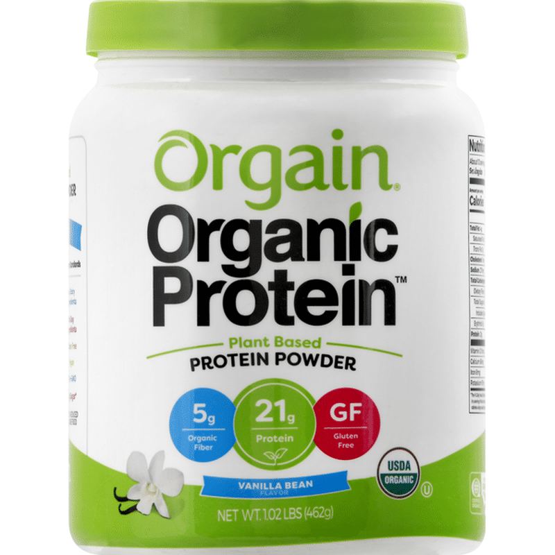Orgain Protein Powder, Vanilla Bean Flavor (1.02 lb) from CVS Pharmacy