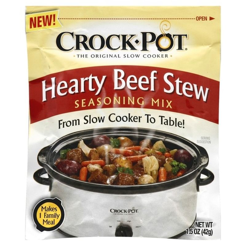 Crock Pot Hearty Beef Stew Seasoning Mix (1.5 oz) Instacart