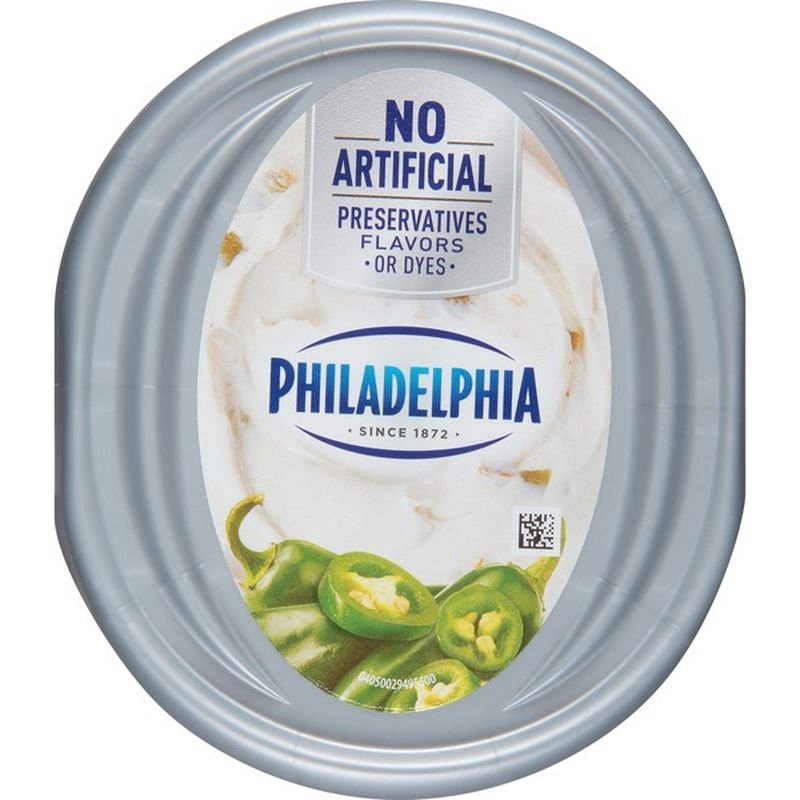 Philadelphia Jalapeno Cream Cheese (8 oz) from Mollie Stone's Markets