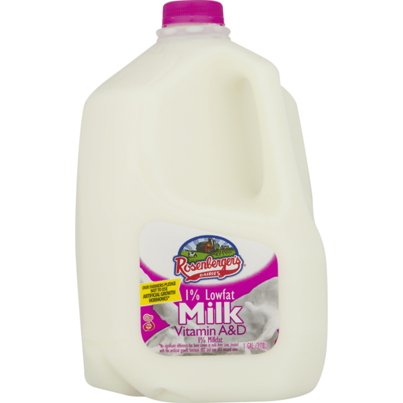 Rosenberger's Dairies 1 Lowfat Milk (1 gal) Instacart