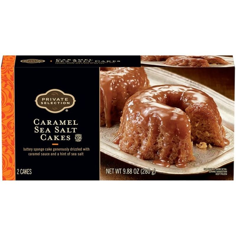 Private Selection Caramel Sea Salt Cakes (9.18 oz) from