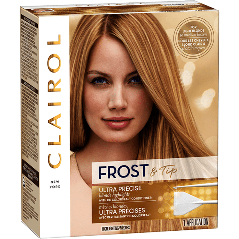 Clairol Hair Color, Blonde Highlights, Frost & Tip (1 each) Instacart