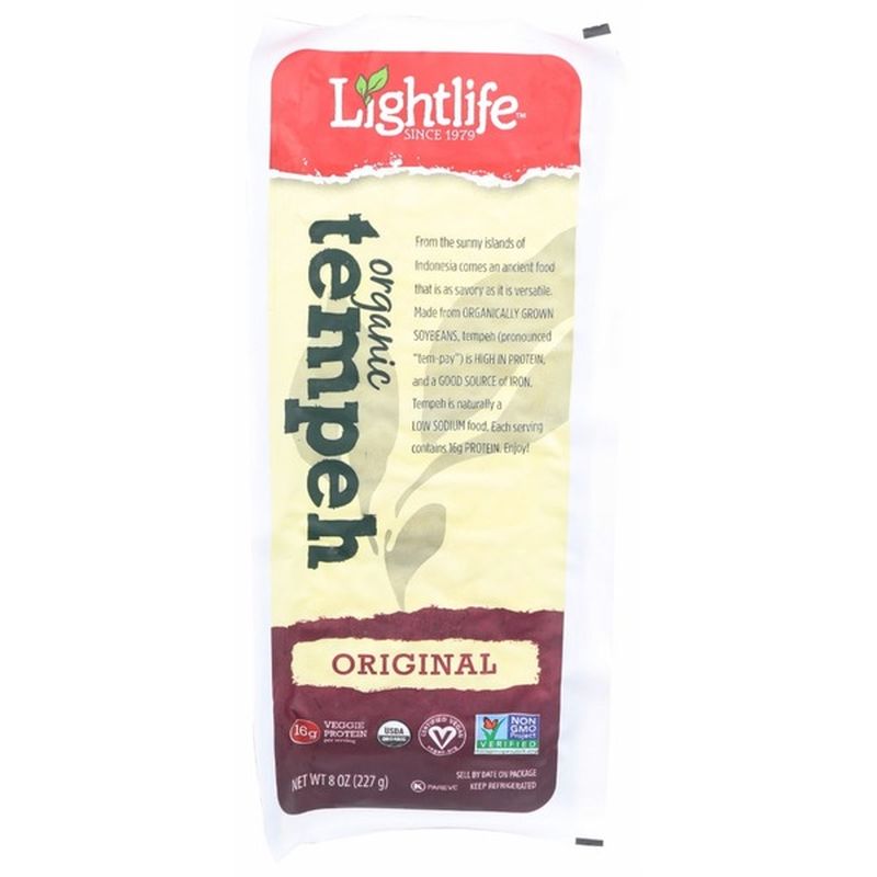 Lightlife Tempeh, Original (8 Oz) From Mariano's - Instacart