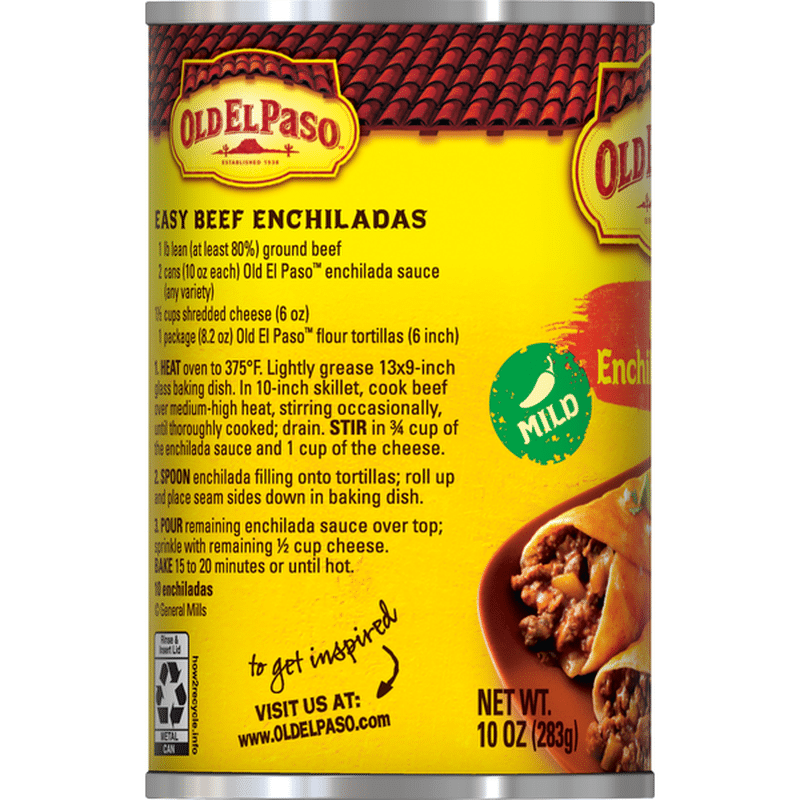 Old El Paso Enchilada Sauce, Red, Mild (10 oz) Instacart