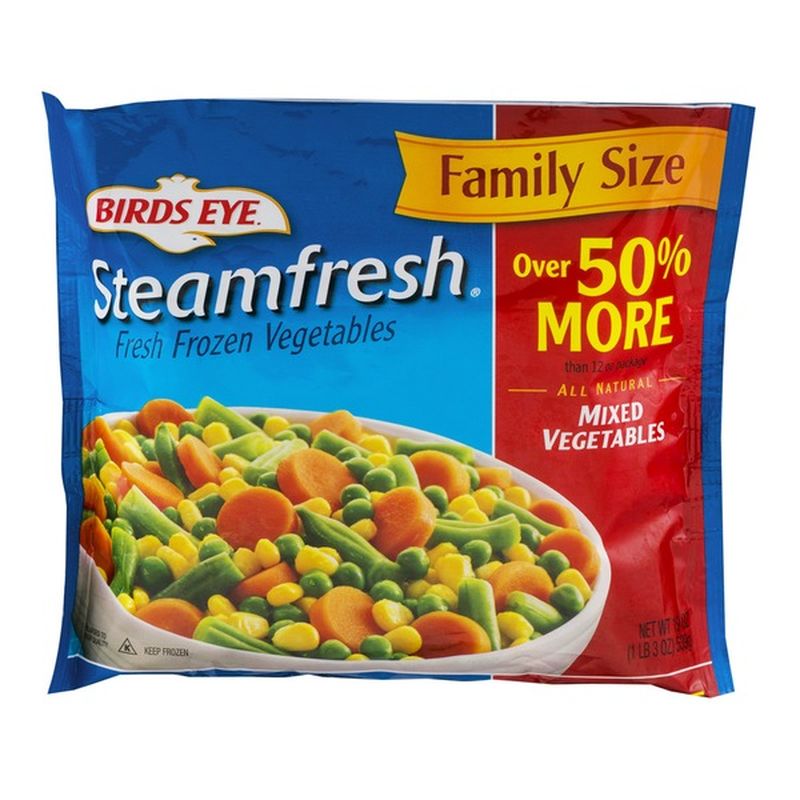 Birds Eye Mixed Vegetables, Family Size (19 oz) - Instacart