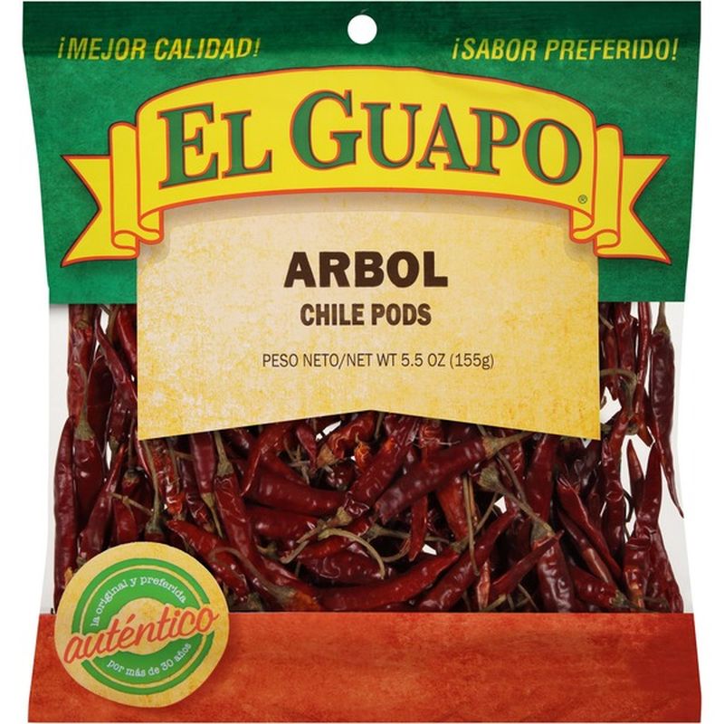 El Guapo® Whole Arbol Chili Pods (Chile de Arbol Entero) (5.5 oz) Instacart