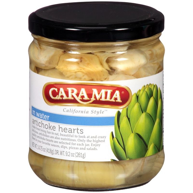 Cara Mia Artichoke Hearts, in Water