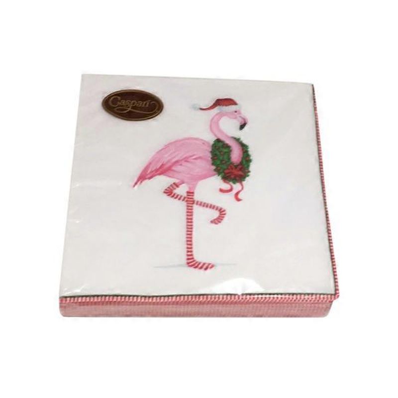 Dino meets Flamingo 24x24cm Christmas * 20 Cocktail Napkins