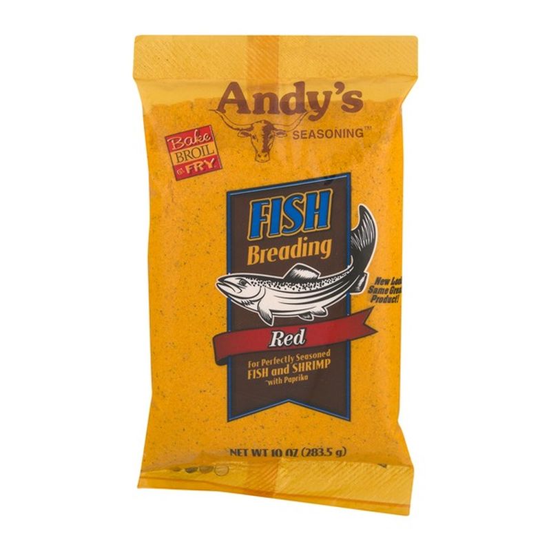 Andy's Seasoning Fish Breading Red (10 oz) Instacart