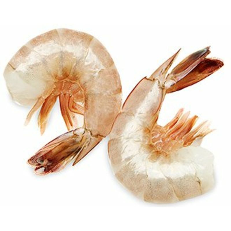 Fish Market Super Colossal Gulf Brown Shrimp U 12 Count Per Lb Delivery Or Pickup Near Me Instacart