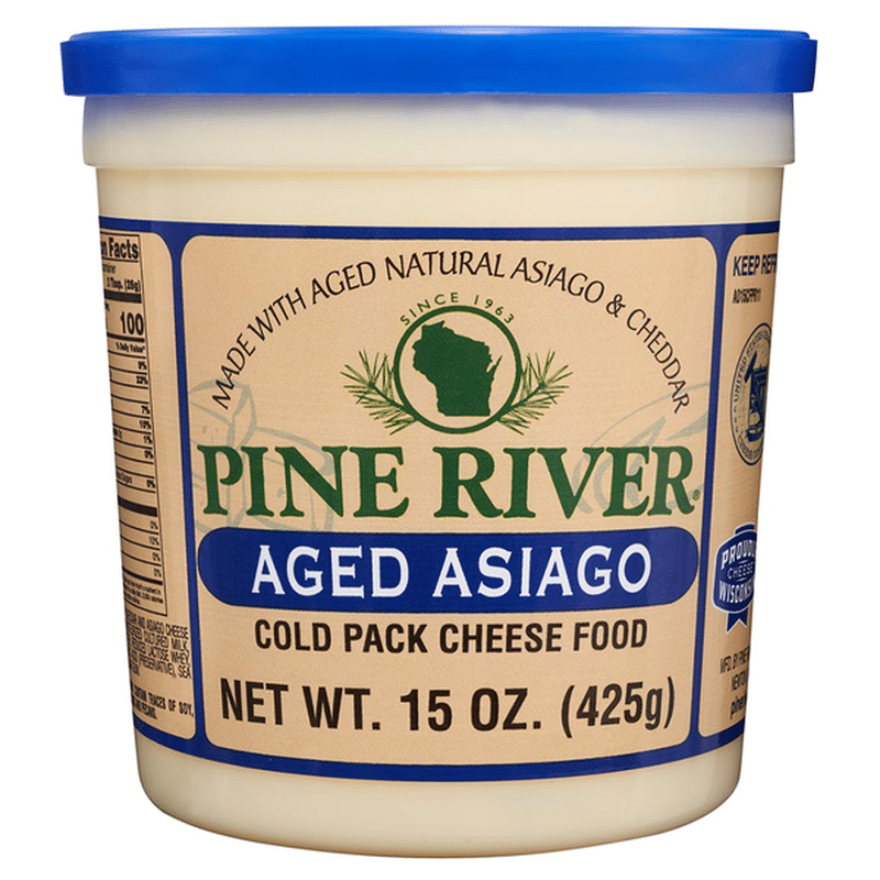 Pine River Aged Asiago Cold Pack Cheese Spread (15 oz) Instacart