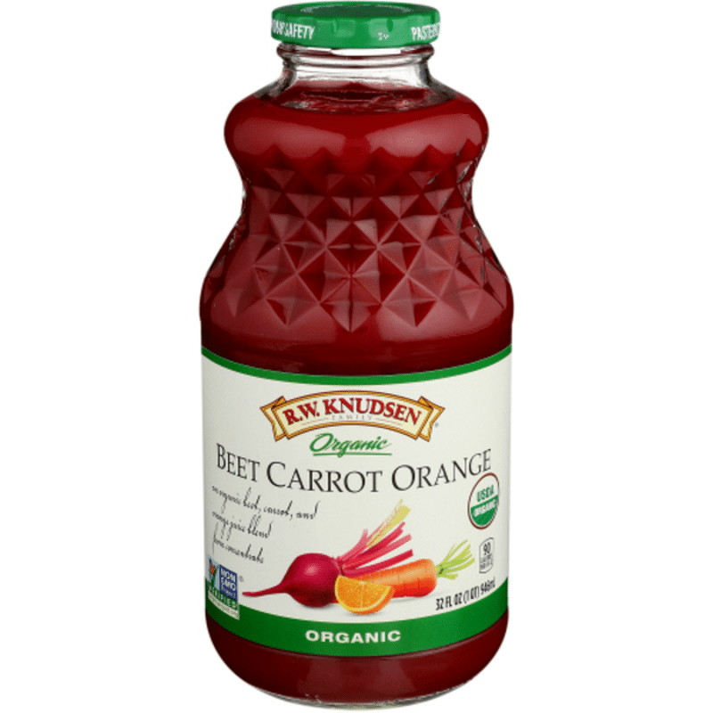 RW Knudsen Juice, Organic, Beet Carrot Orange (32 oz) Instacart