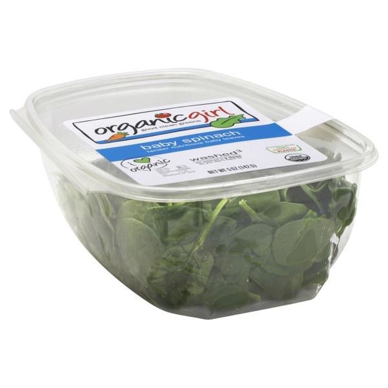 Organic Girl Organic Baby Spinach (5 oz container) from Publix Instacart