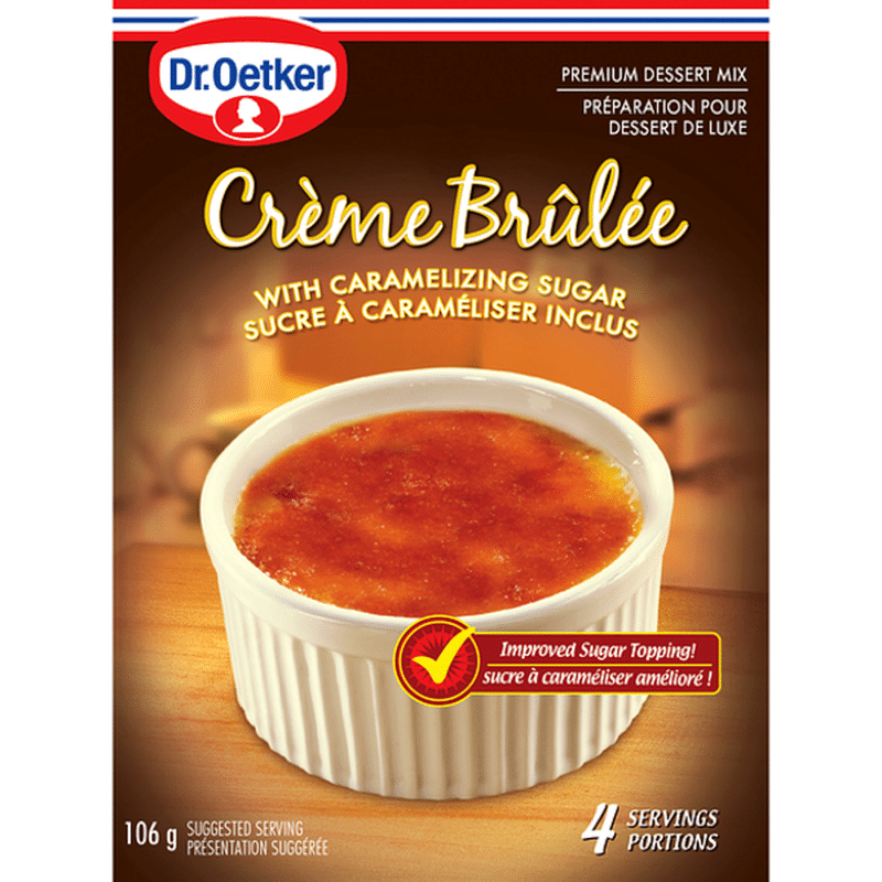 Dr Oetker Instant Dessert Mix Classic Creme Brulee Oz Delivery