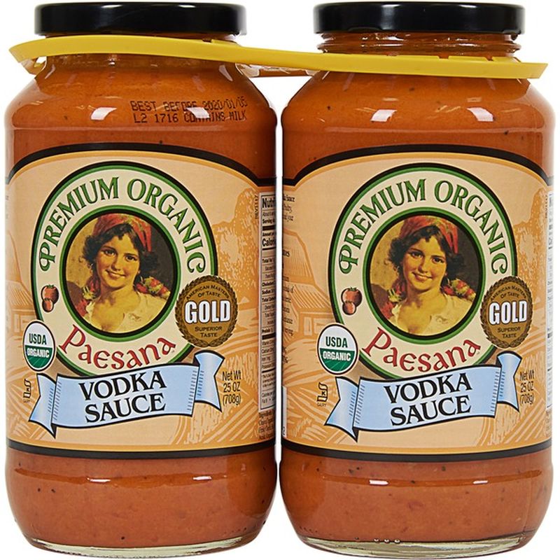 Paesana Premium Organic Pasta Sauce Vodka Sauce (25 oz) from Costco