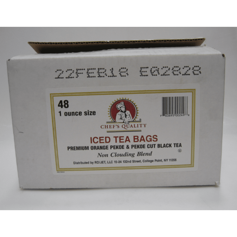 Chef's Quality Iced Tea Bags