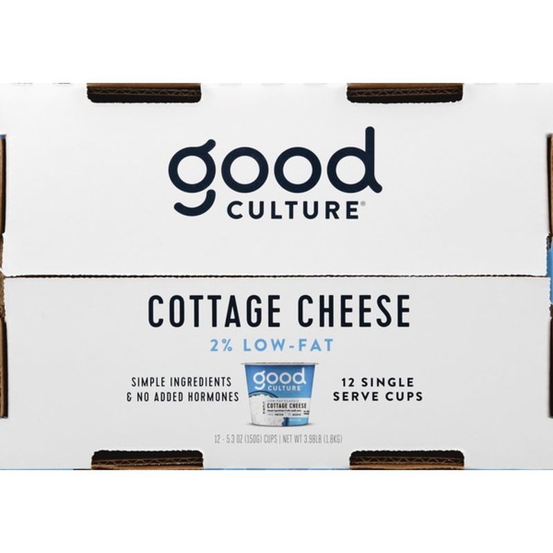 Good Culture Cottage Cheese, Thick & Creamy, 12 Pack (12 each) from