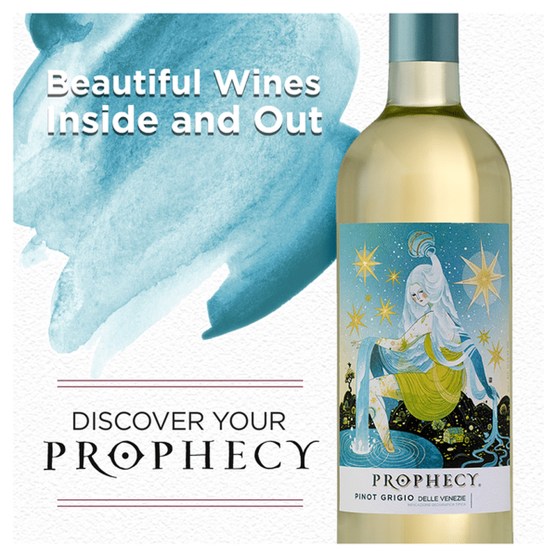Prophecy Pinot Grigio White Wine (750 ml) Instacart