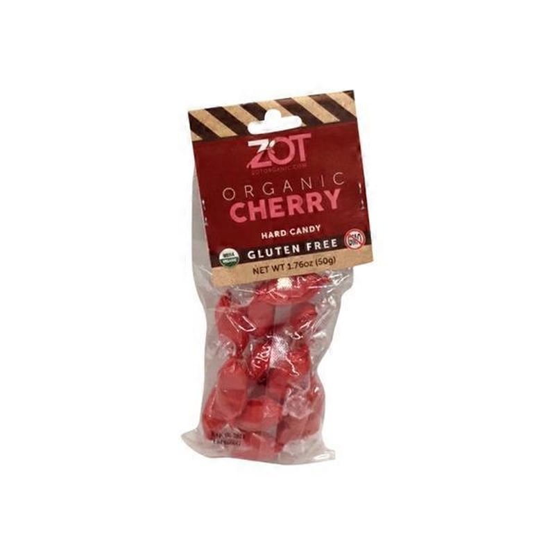 Zot Gluten Free Organic Cherry Licorice Hard Candy (1.76 oz) Instacart
