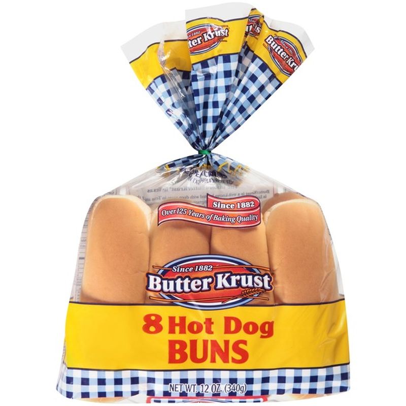 Butter Krust Hot Dog Buns (12 oz) Instacart
