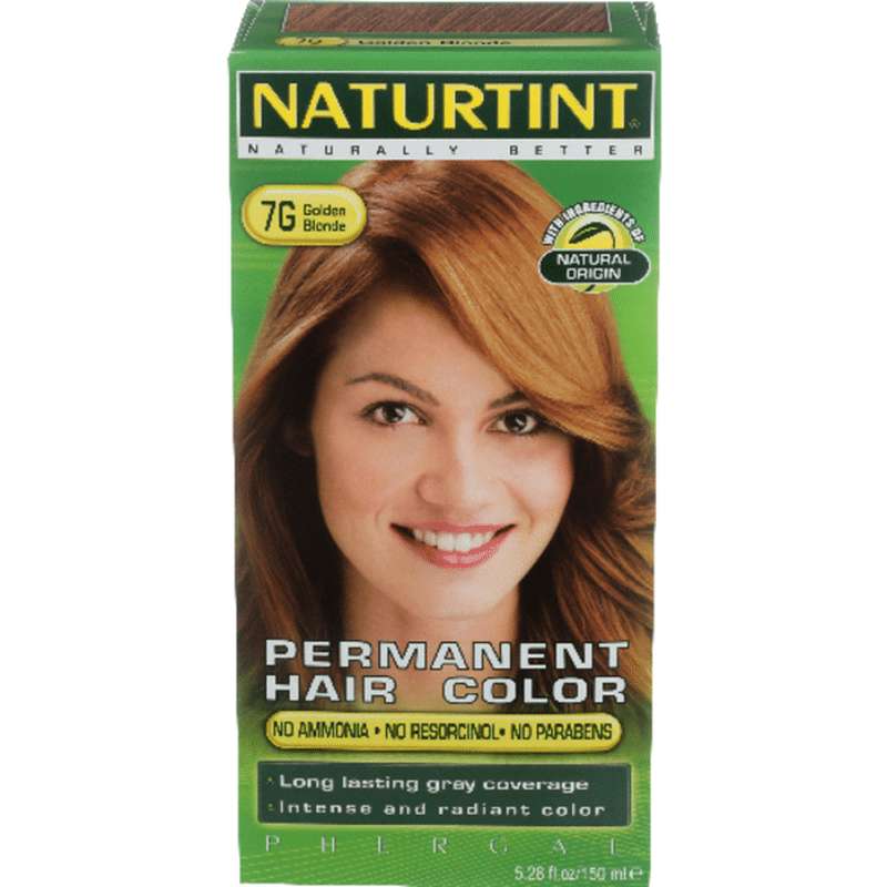 Naturtint Permanent Hair Color, Golden Blonde 7G (5.28 oz) from Sprouts ...