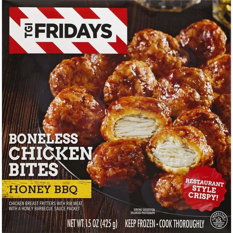 Tgif Honey Bbq Boneless Chicken Bites 15 Oz Instacart