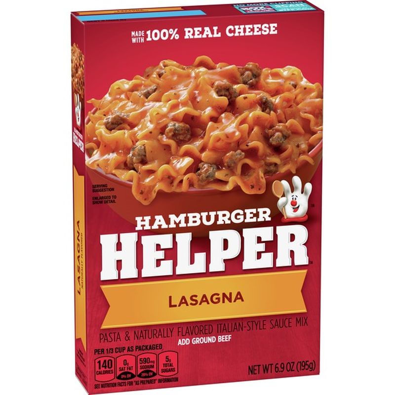 Can You Use Buttermilk Instead Of Milk In Hamburger Helper Hamburger Helper Lasagna 6 9 Oz Instacart