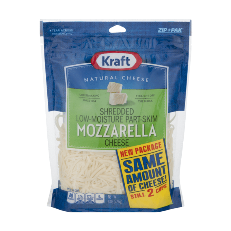 Kraft Shredded Mozzarella Cheese (8 oz) from Stop & Shop ...