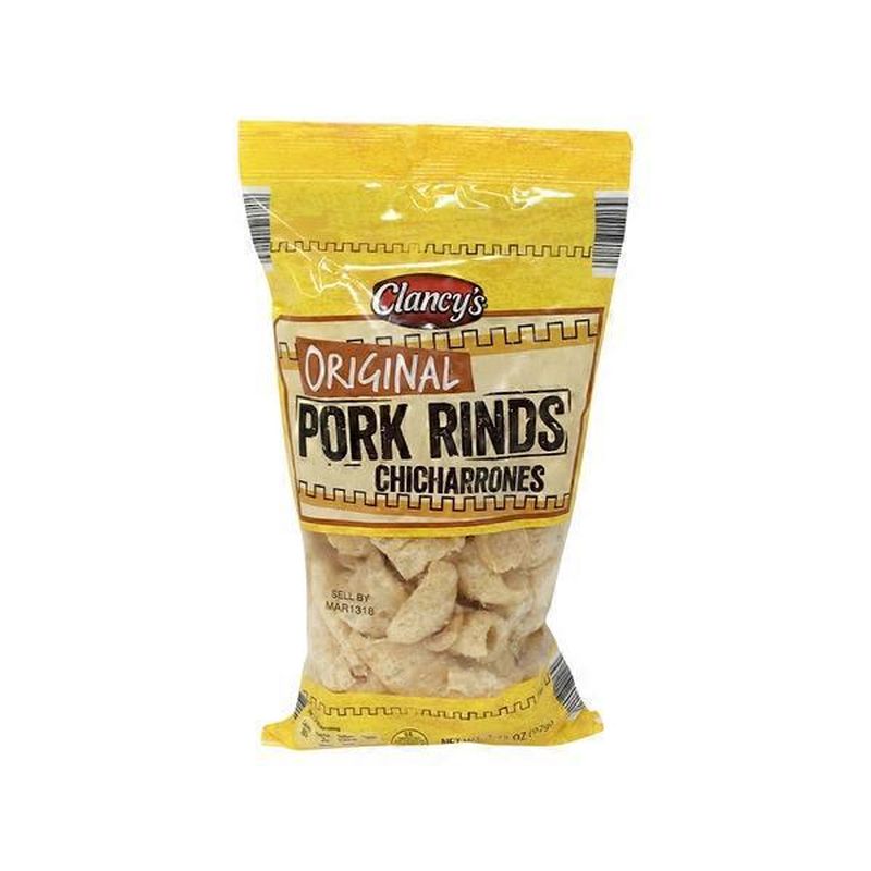Clancy's Original Pork Rinds Chicharrones (3.5 oz) Instacart