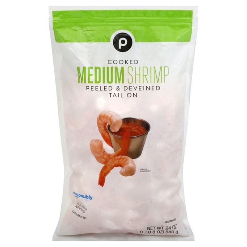 Publix Shrimp, Medium, Cooked (24 oz) Instacart