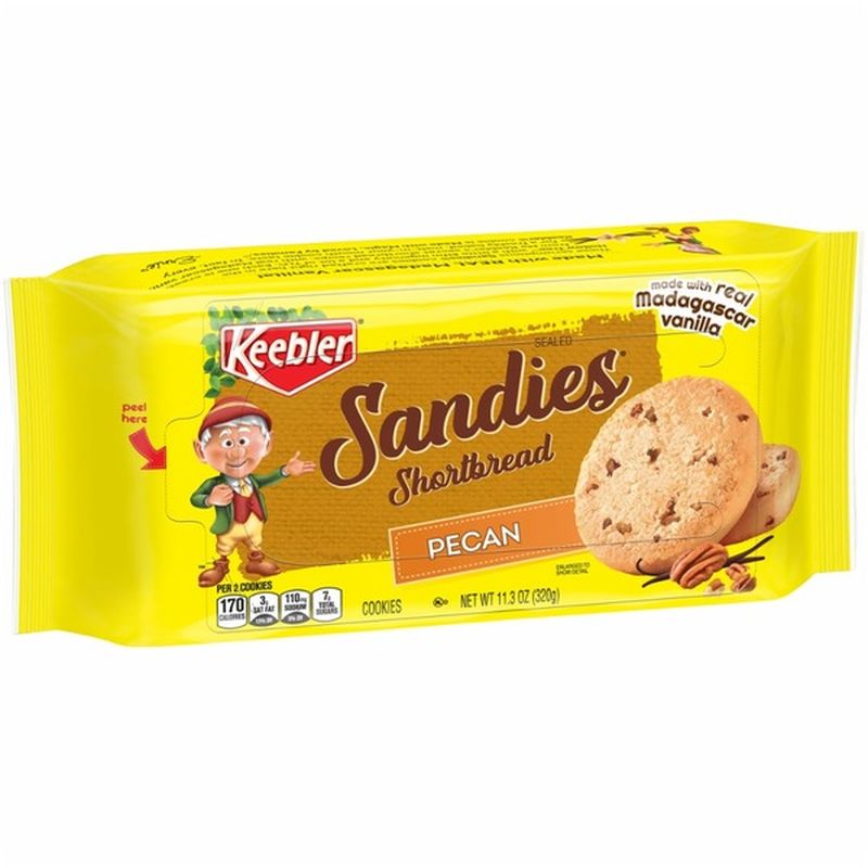 Keebler Sandies Cookies Pecan Shortbread (11.3 oz) from Kroger - Instacart