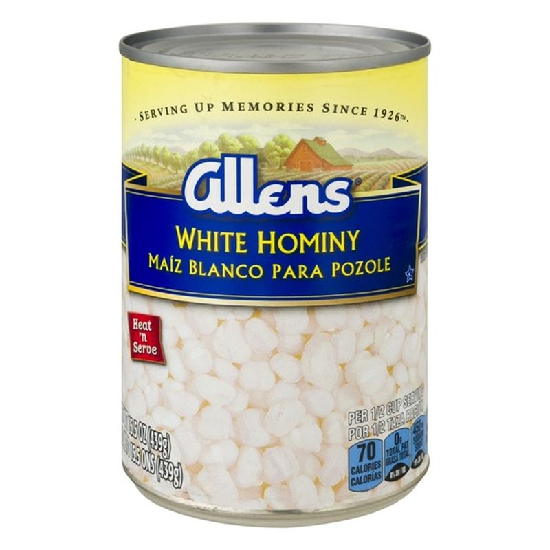 Allen's White Hominy (15.5 oz) Instacart