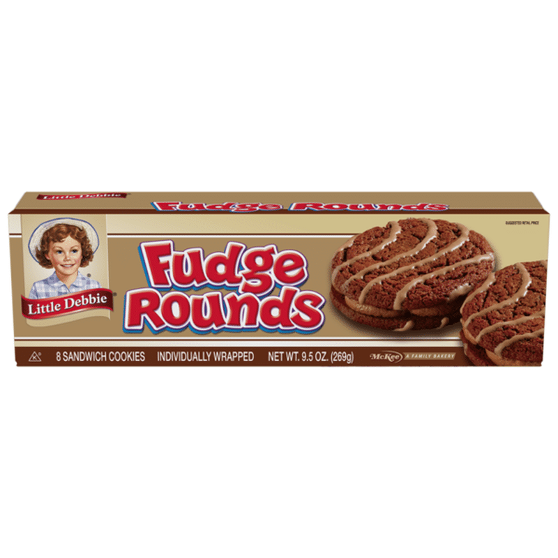 Little Debbie Fudge Rounds Sandwich Cookies 8 CT (8 ct) from Kroger